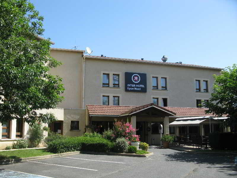 Greet Hotel Massieux Lyon Nord Eksteriør billede
